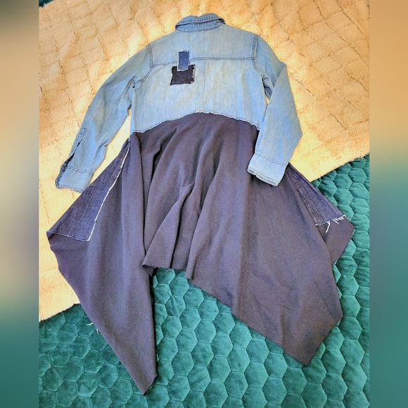 Broken Ghost Denim Dress - Picture 4 of 5